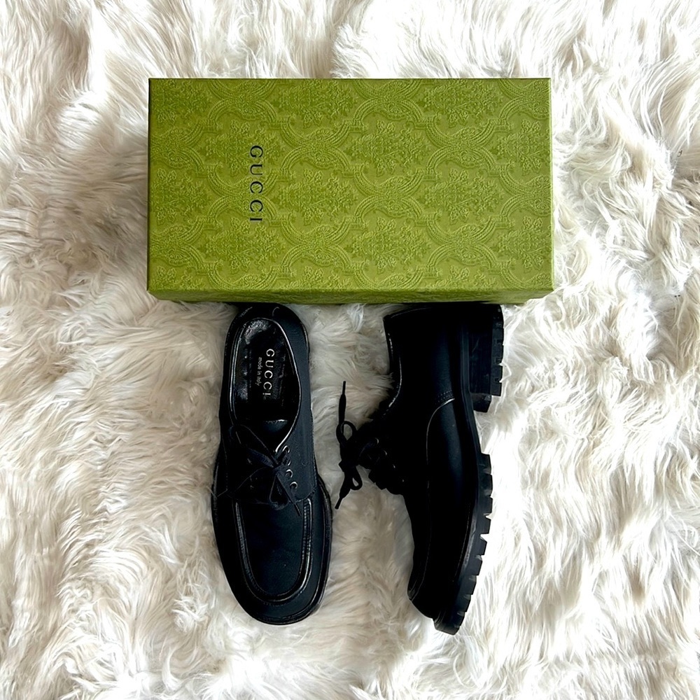 Gucci Lugg sole Oxfords